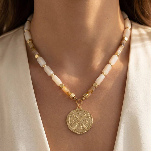 Arrow Coin Necklace