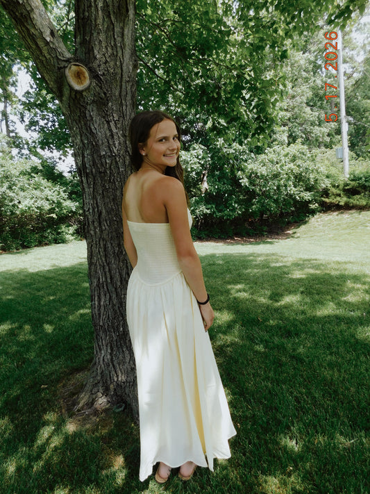Butter Yellow Dress