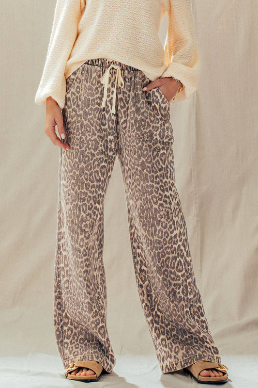 Leopard Print Pants