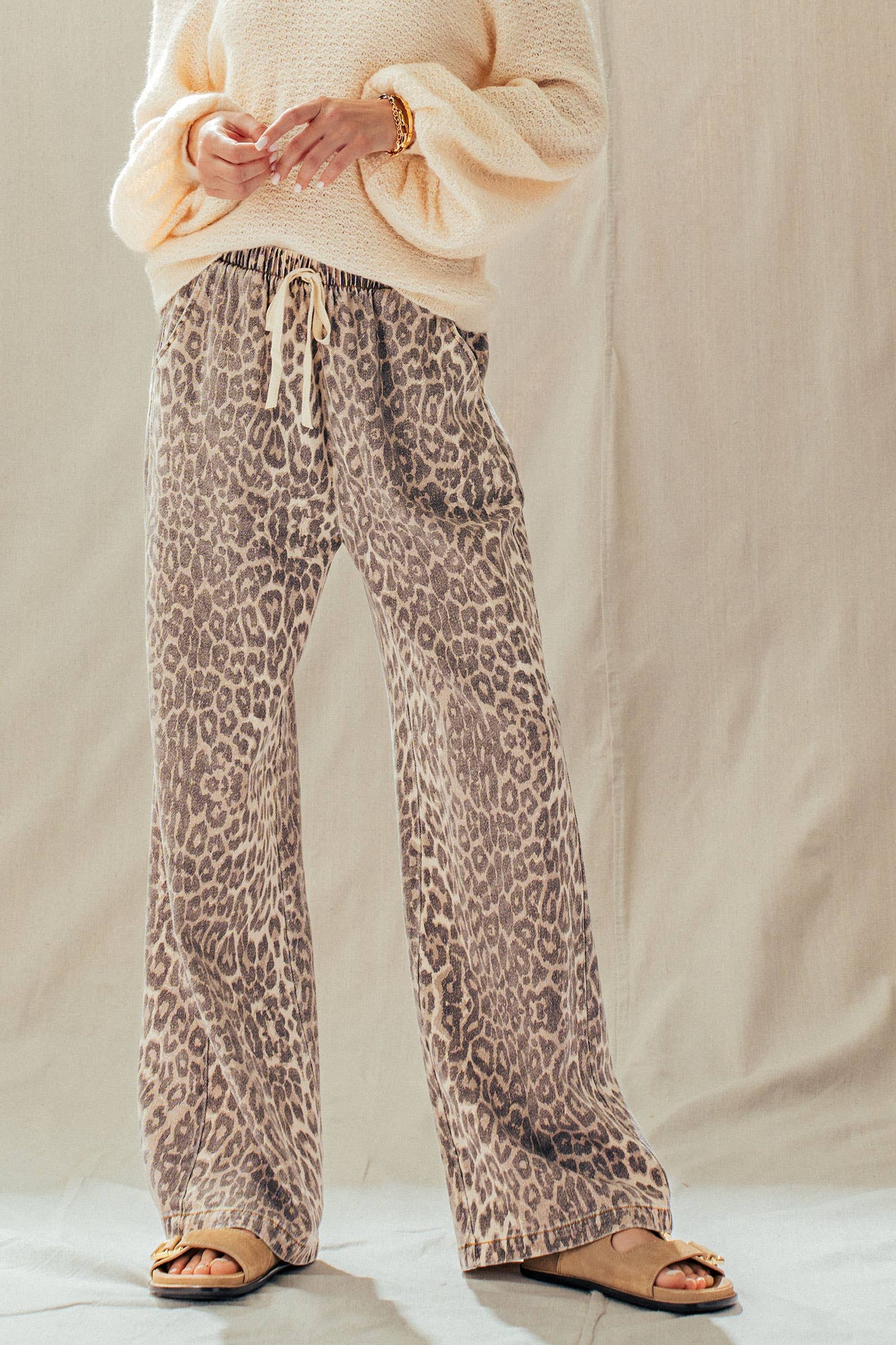 Leopard Print Pants