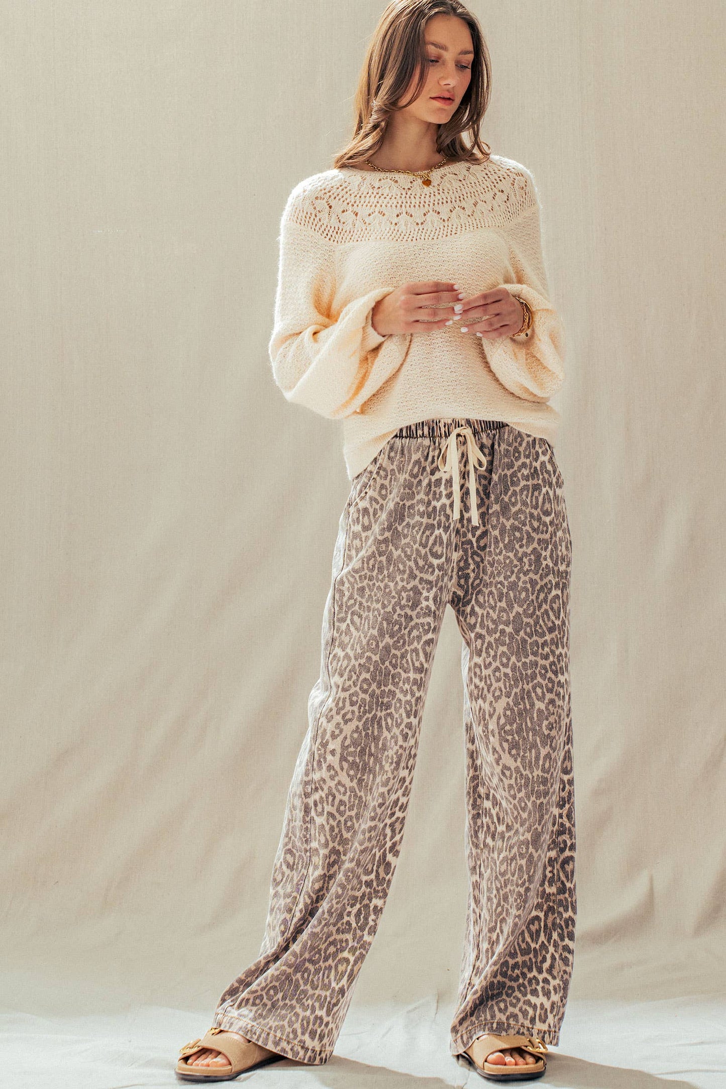 Leopard Print Pants
