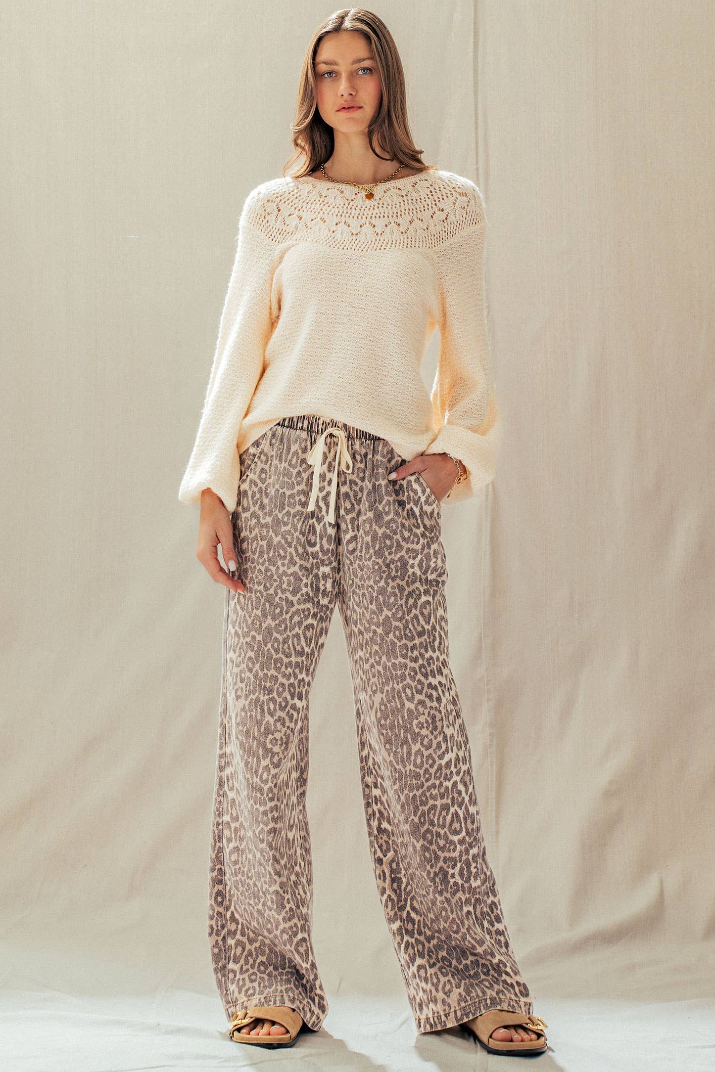 Leopard Print Pants