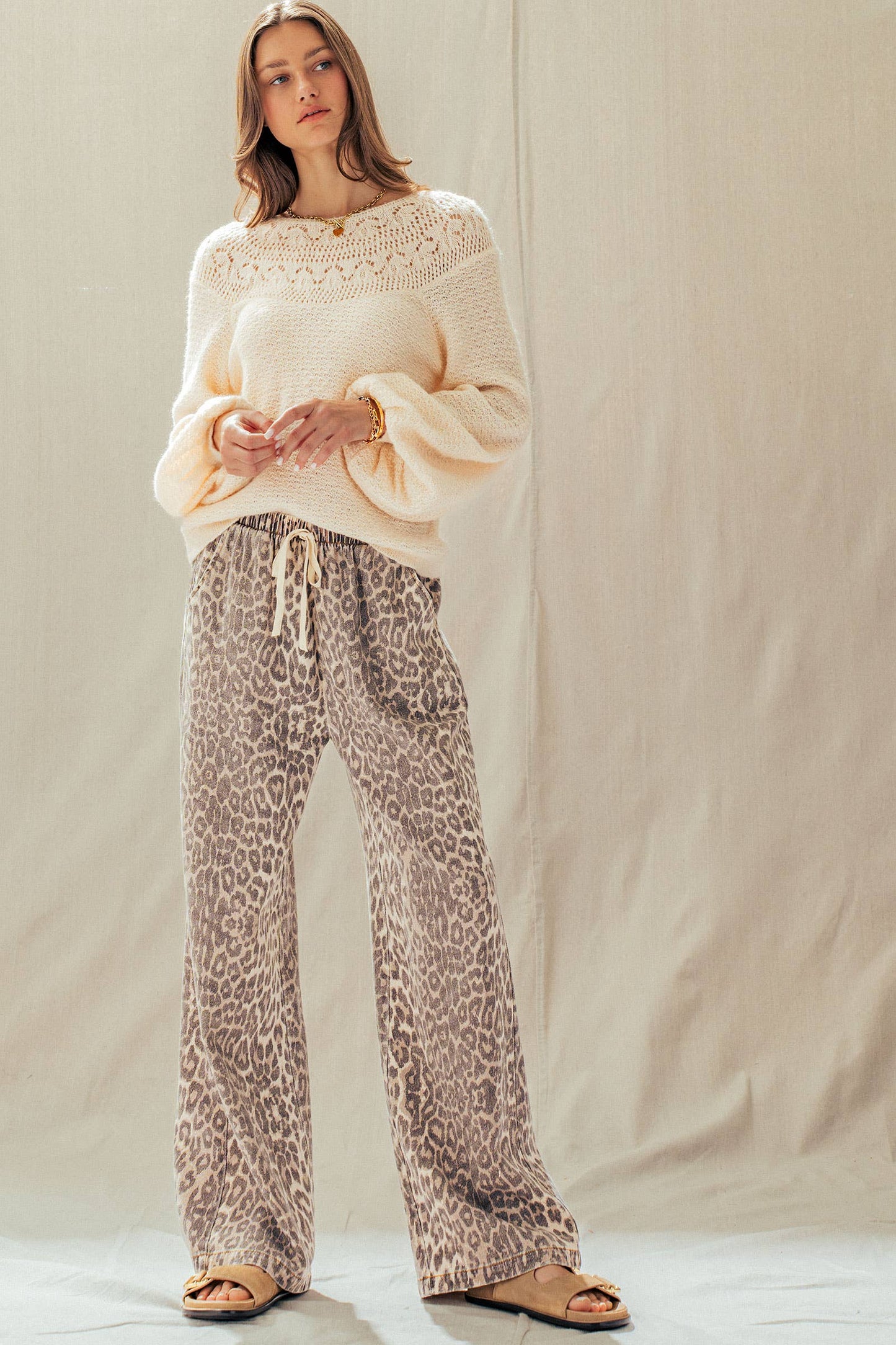 Leopard Print Pants