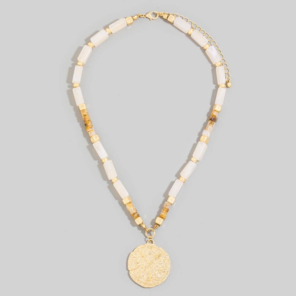 Arrow Coin Necklace