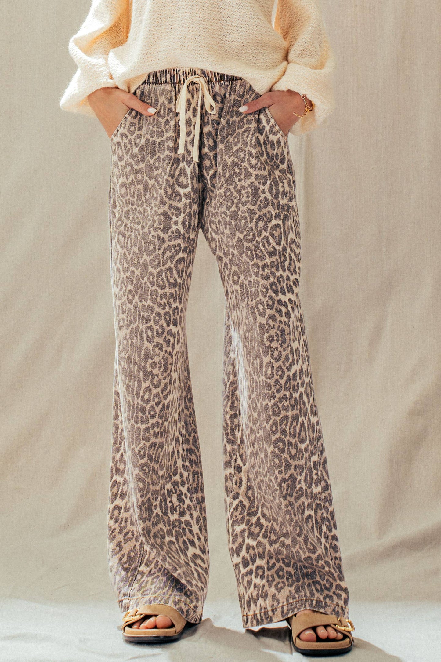 Leopard Print Pants