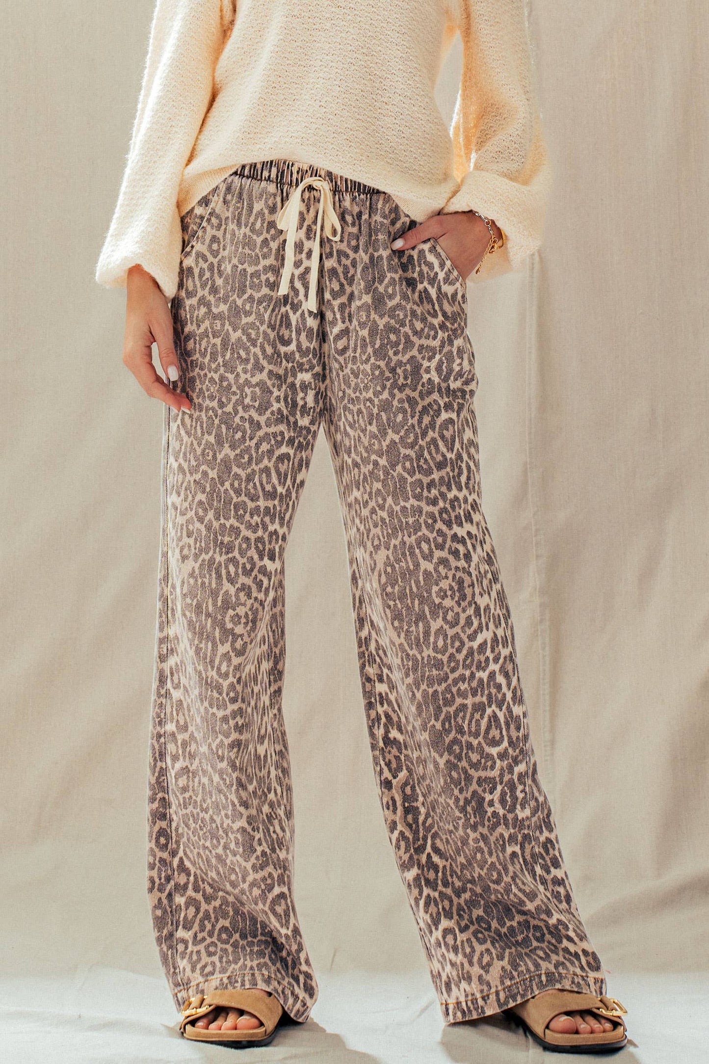 Leopard Print Pants