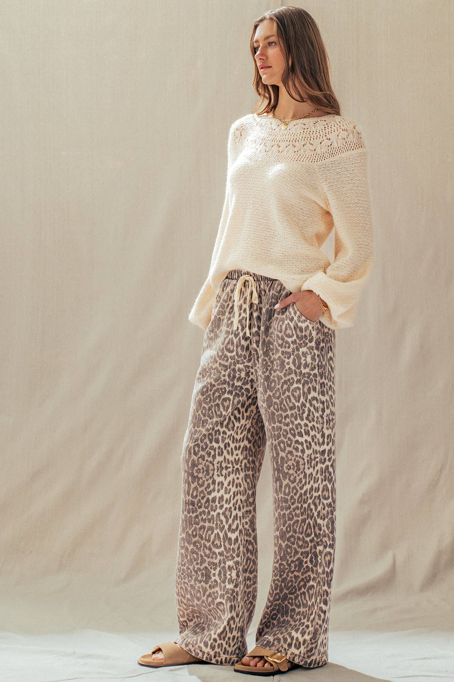 Leopard Print Pants