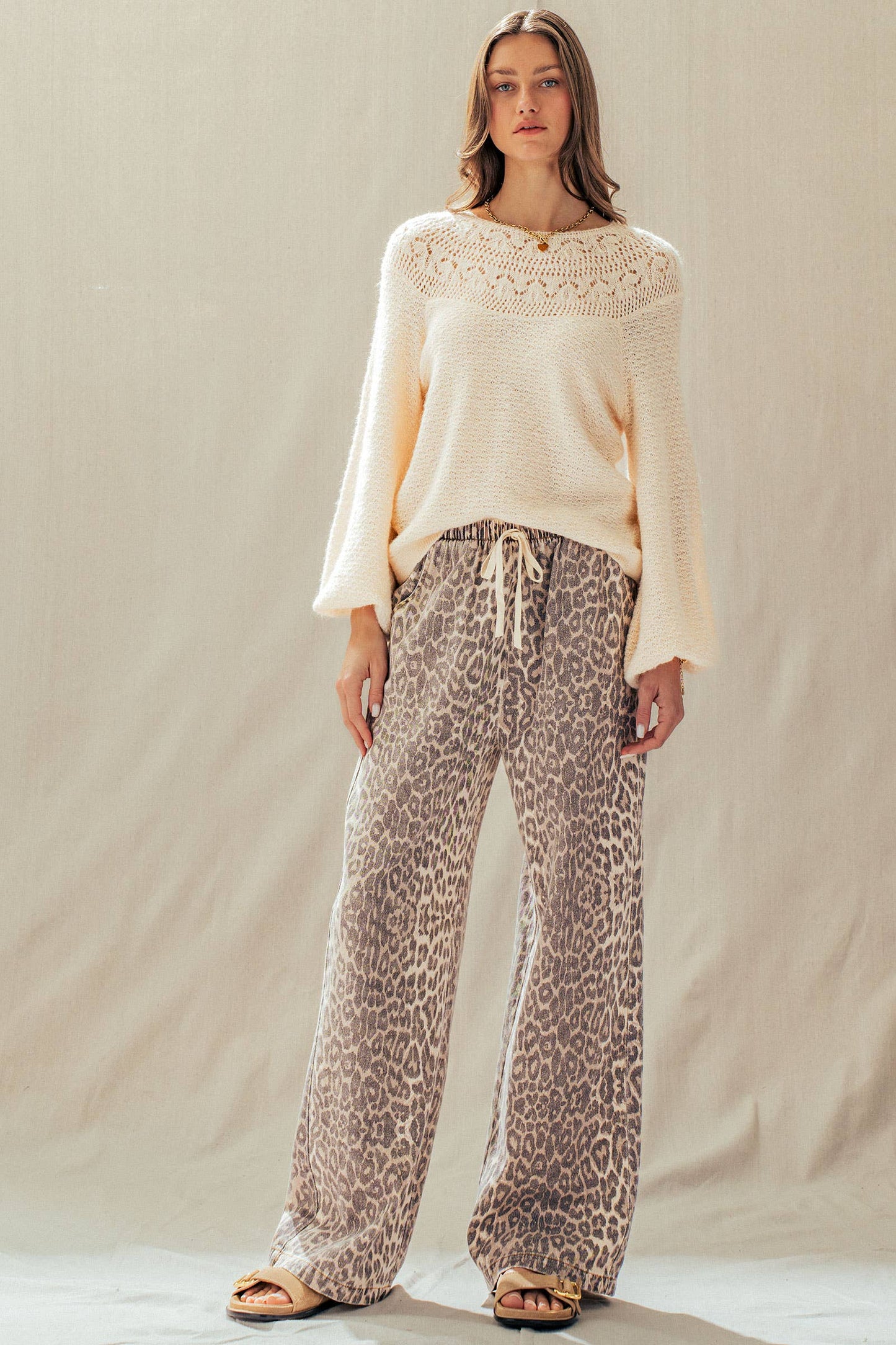 Leopard Print Pants