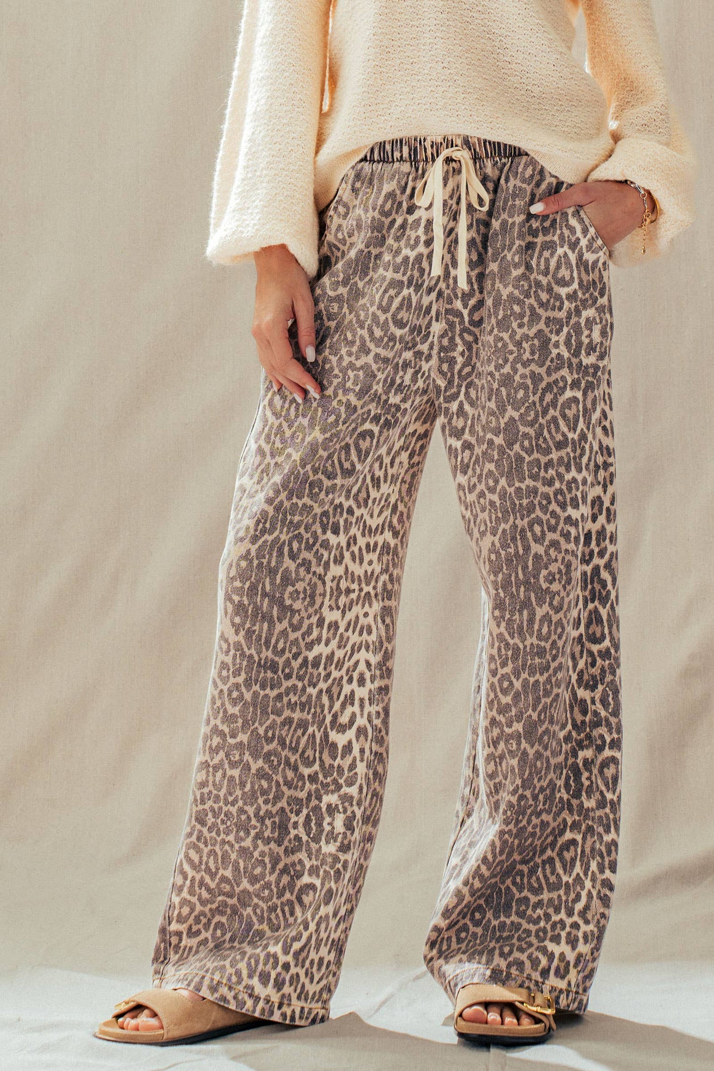 Leopard Print Pants