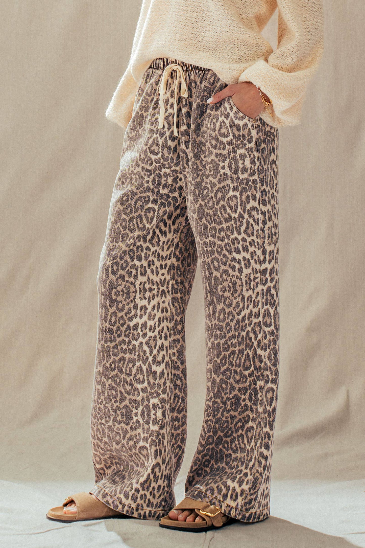 Leopard Print Pants
