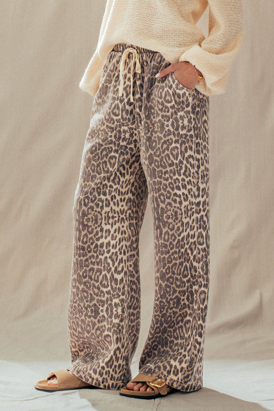 Leopard Print Pants